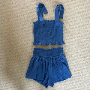 2pc set- top and skort